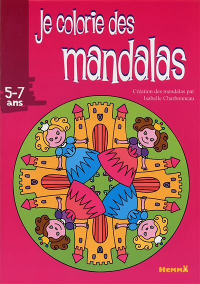 Je colorie des mandalas : princesses
