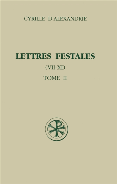 Lettres festales. Vol. 2. VII-XI