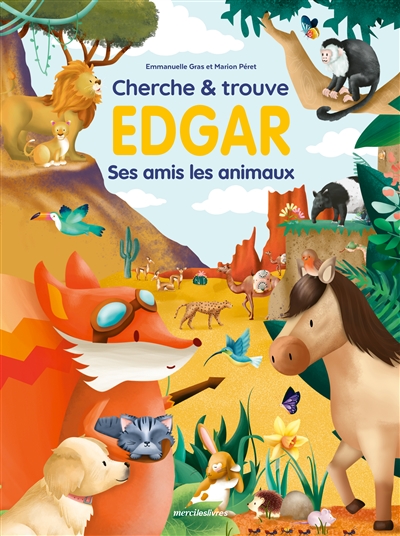 Cherche et trouve Edgar : ses amis les animaux