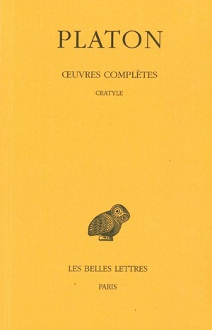 Oeuvres complètes. Vol. 5-2. Cratyle