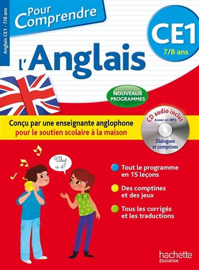 L'anglais Ce1 avec Cd