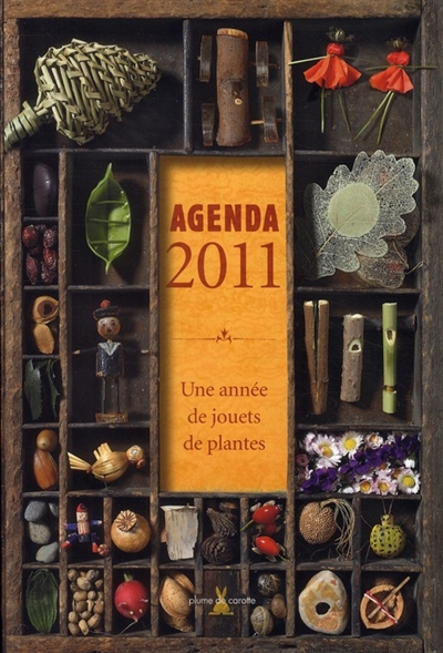Agenda 2011, une année de jouets de plantes