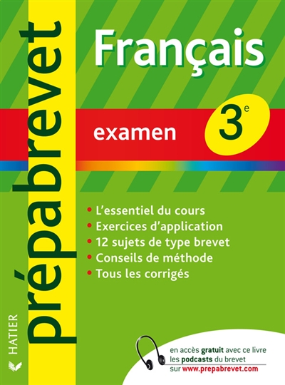 Français 3e : examen