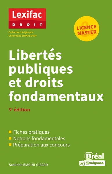 Libertés publiques et droits fondamentaux : licence & master