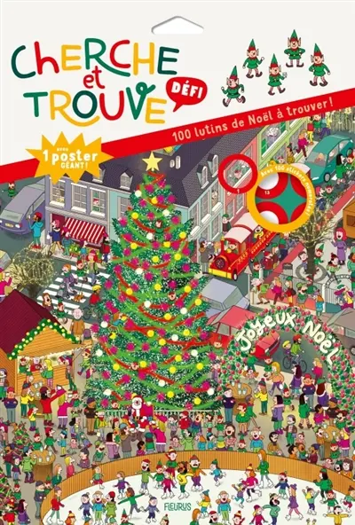 Cherche et trouve défi : 100 lutins de Noël à trouver !