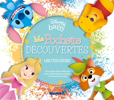 Disney baby : les couleurs : ma pochette découvertes