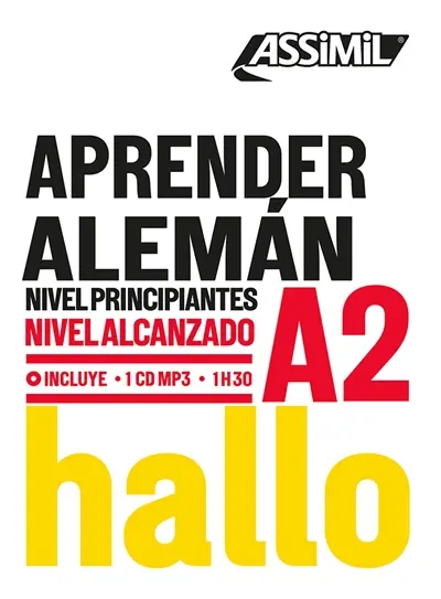 Aprender aleman : nivel principiantes : nivel alcanzado A2