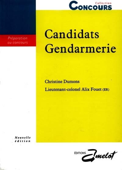 Candidats gendarmerie : préparation aux épreuves de sélection