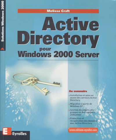 Active Directory pour Windows 2000 Server