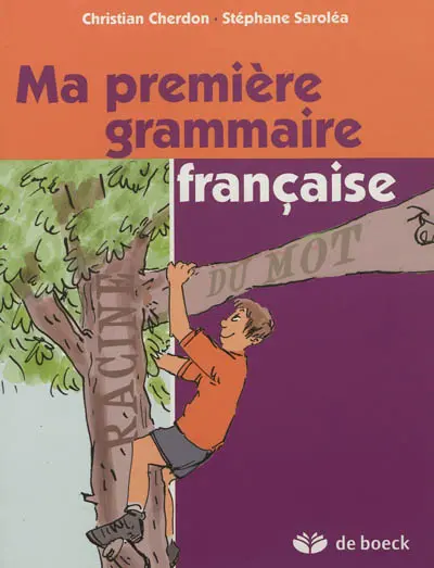 Ma première grammaire française