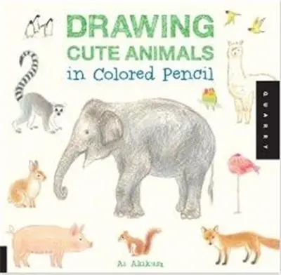 Drawing Cute animals in colored pencil