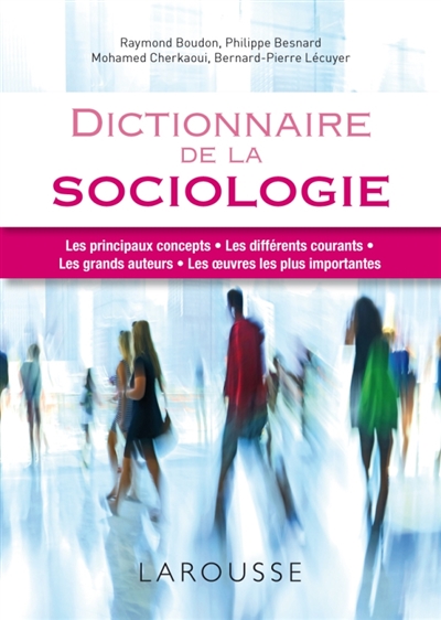 Dictionnaire de la sociologie : les principaux concepts, les différents courants, les grands auteurs, les oeuvres les plus importantes