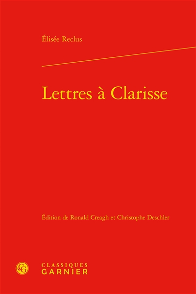 Lettres à Clarisse