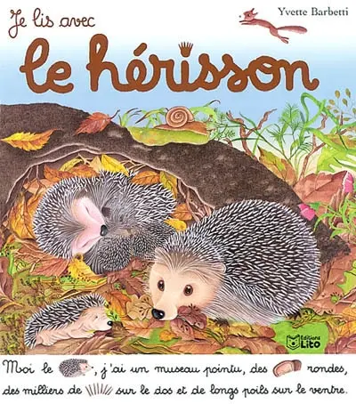 Je lis avec le hérisson