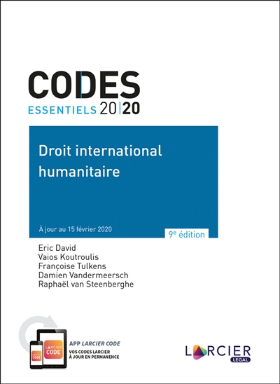 Code de droit international humanitaire 2020