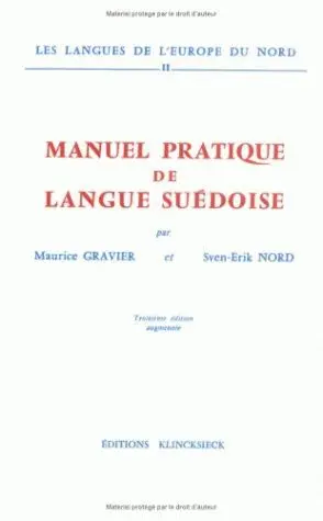 Manuel pratique de langue suédoise