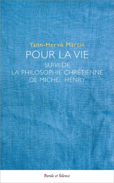 Pour la vie. La philosophie...
