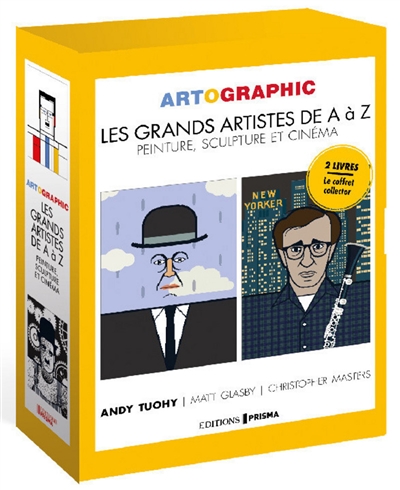 Artographic : les grands artistes  A à Z : peinture, sculpture et cinéma