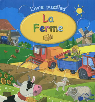 La ferme : 5 puzzles de 6 pièces
