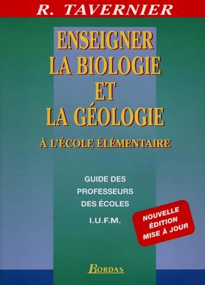 Enseigner la biologie et la géologie à l'école élémentaire