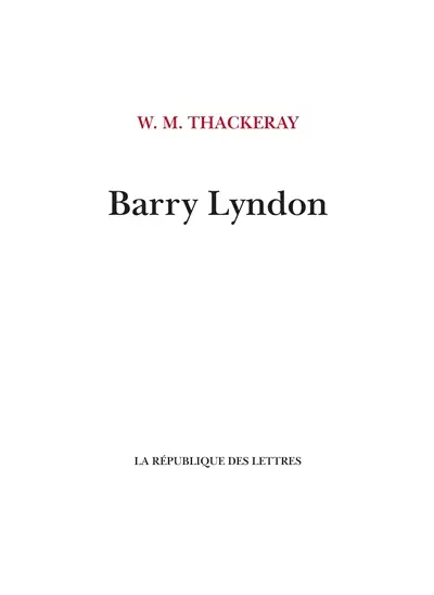 Barry Lyndon