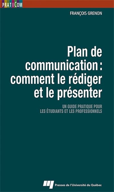 Plan de communication :...