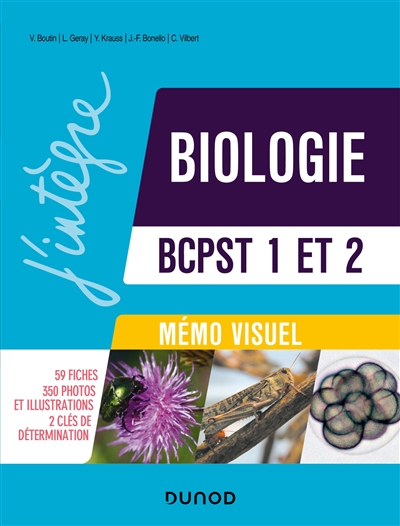 Mémo visuel de biologie : BCPST 1 et 2