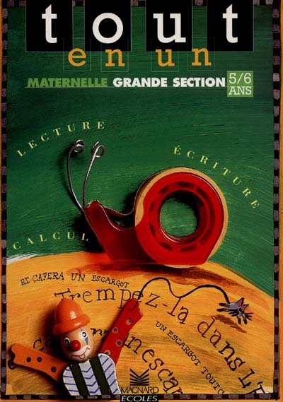 Tout en un Maternelle Grande Section 5-6 ans Lecture Écriture Calcul