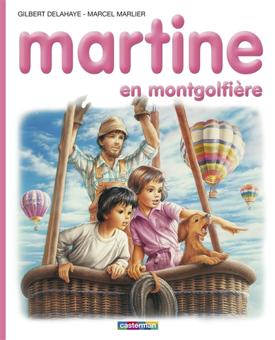 Martine : Martine en montgolfière