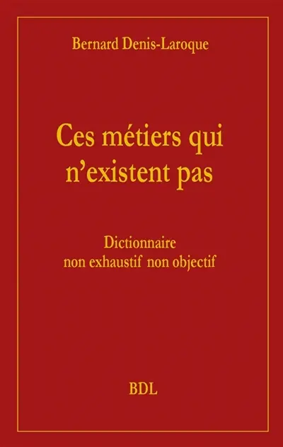 Ces métiers qui n'existent pas
