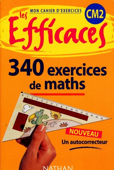 Mathématiques CM2 : mon cahier d'exercices
