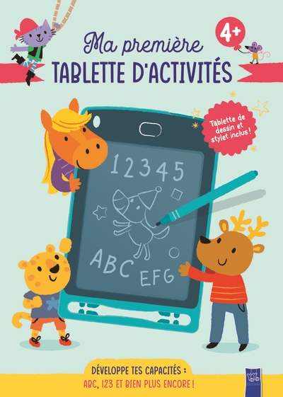 Ma première tablette d'activités, 4+ : développe tes capacités : abc, 123 et bien plus encore !