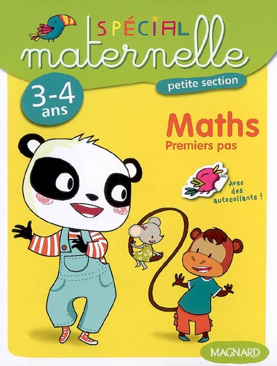 Maths, petite section, 3-4 ans : premiers pas