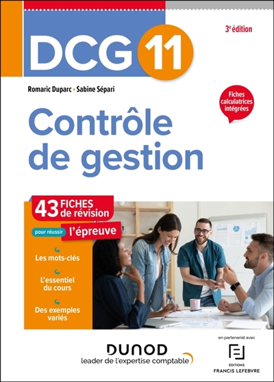 DCG 11, contrôle de gestion...
