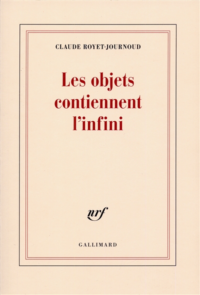 Les Objets contiennent l'infini