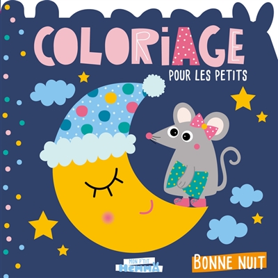 Bonne nuit : coloriage pour les petits - Carotte et compagnie (site web)