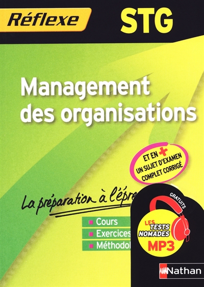 Management des organisations, STG
