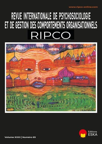 Revue internationale de psychosociologie et de gestion des comportements organisationnels, n° 85. Reconnaissance du beau travail et du bon travail en milieu hospitalier