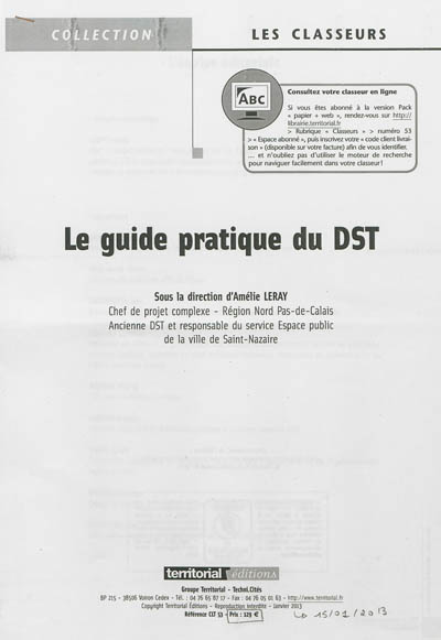 Le guide pratique du DST