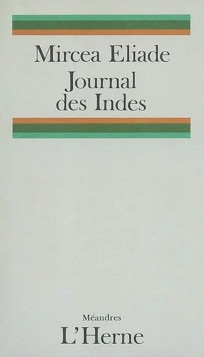 Journal des Indes : roman indirect