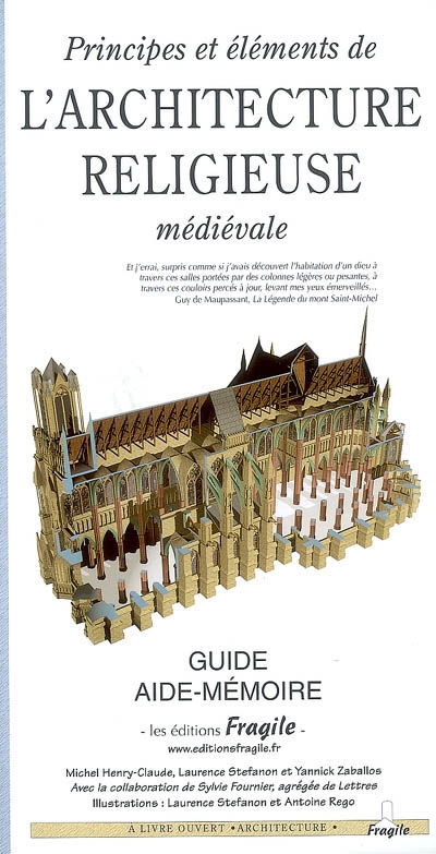 Principes et éléments de l'architecture religieuse médiévale