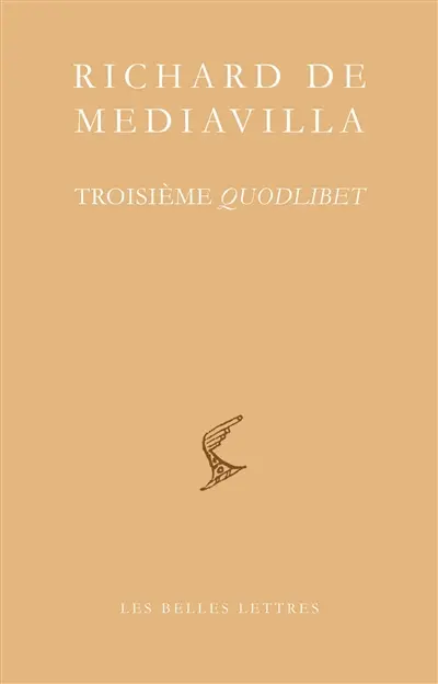 Quodlibet. Troisième quodlibet