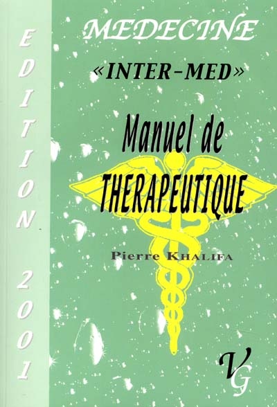 Manuel de thérapeutique