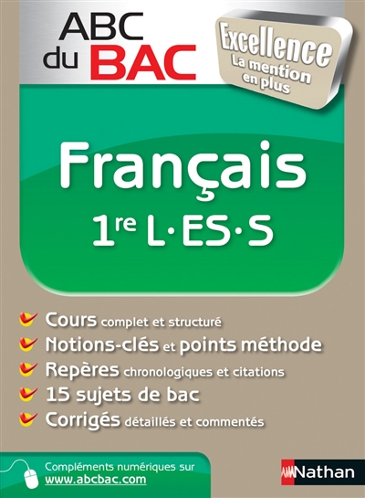 Français 1re L, ES, S : programme 2011