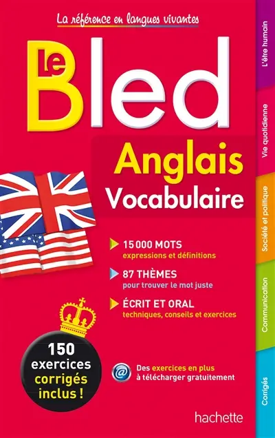 Bled anglais : vocabulaire