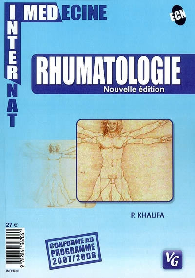 Rhumatologie : conforme au programme 2007-2008