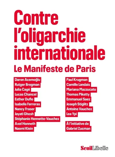 Contre l'oligarchie internationale : le Manifeste de Paris