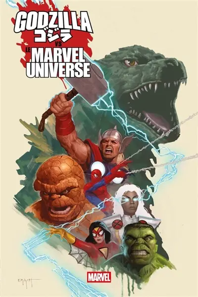 Godzilla vs the Marvel universe