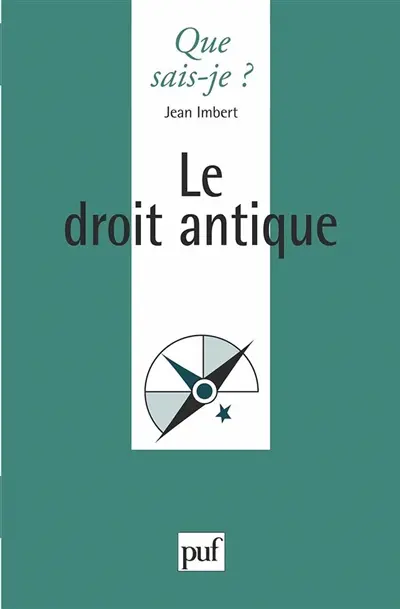Le Droit antique