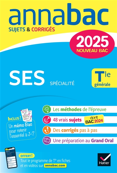 ses spécialité, terminale générale : nouveau bac 2025